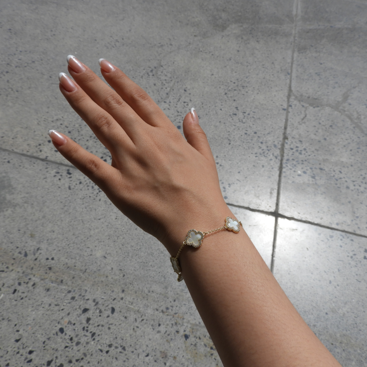 Pulsera Trebol Dorada