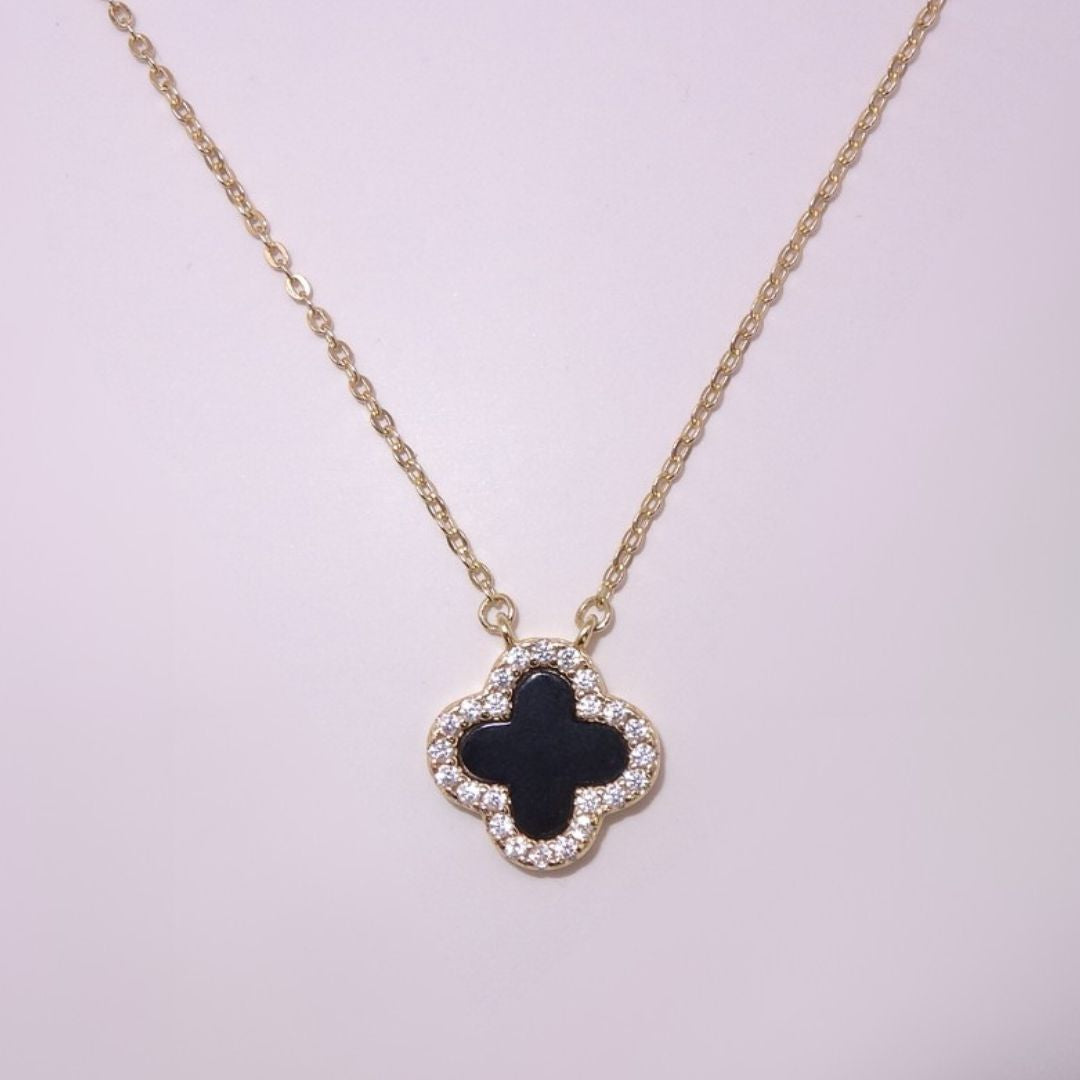 Collar Trebol Dorado