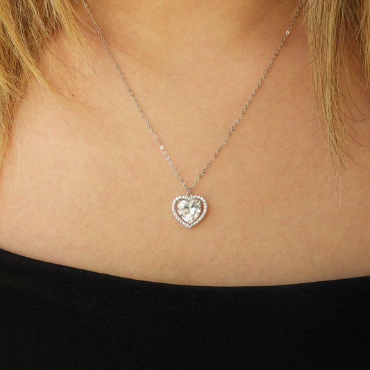 Collar corazón